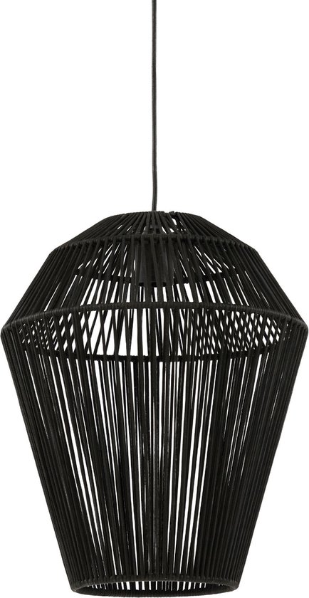 Light & Living Hanglamp Deya - Zwart - Ø30cm - Modern - Hanglampen Eetkamer, Slaapkamer, Woonkamer