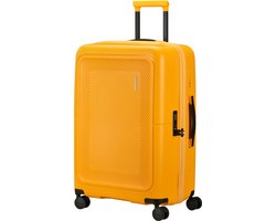 American Tourister Dashpop 4 wielen Trolley 67 cm met uitbreidingsplooi - Harde bagage - TSA slot - golden yellow