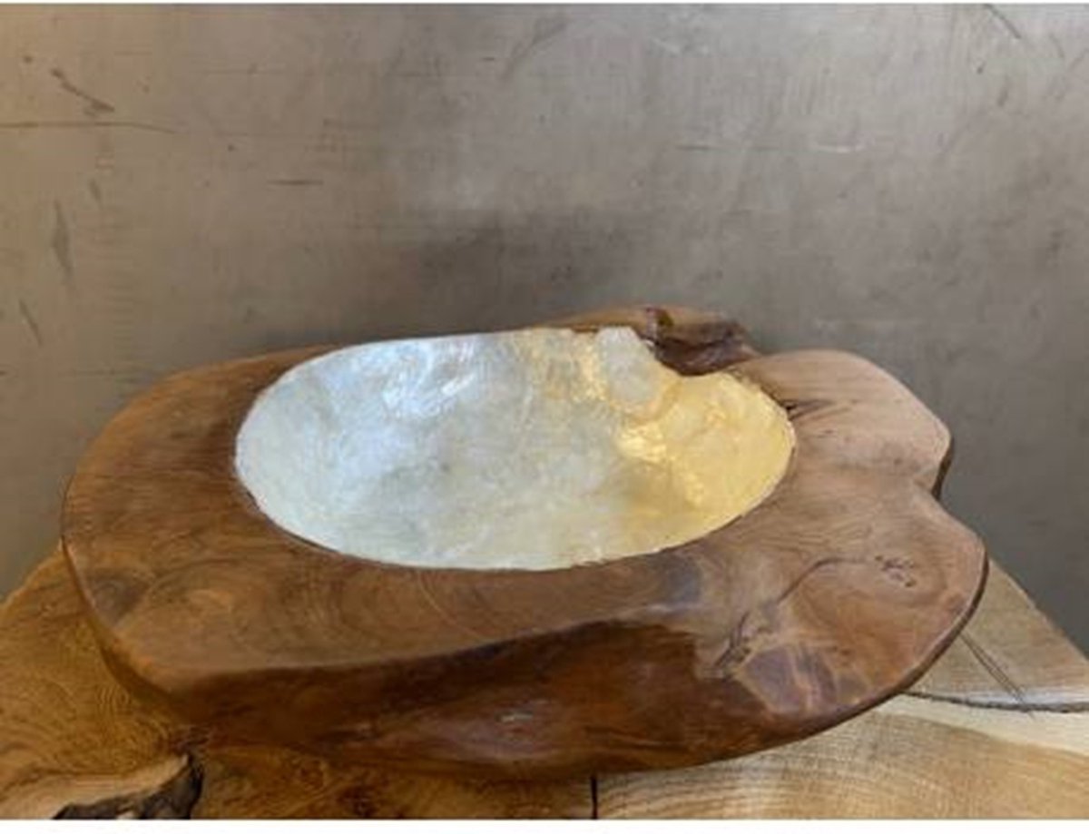 Bowl shell parelmoer D30cm