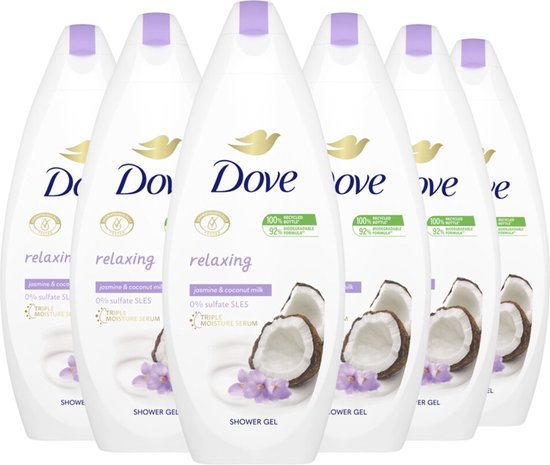 Dove Relaxing Douchegel - 6 x 450 ml