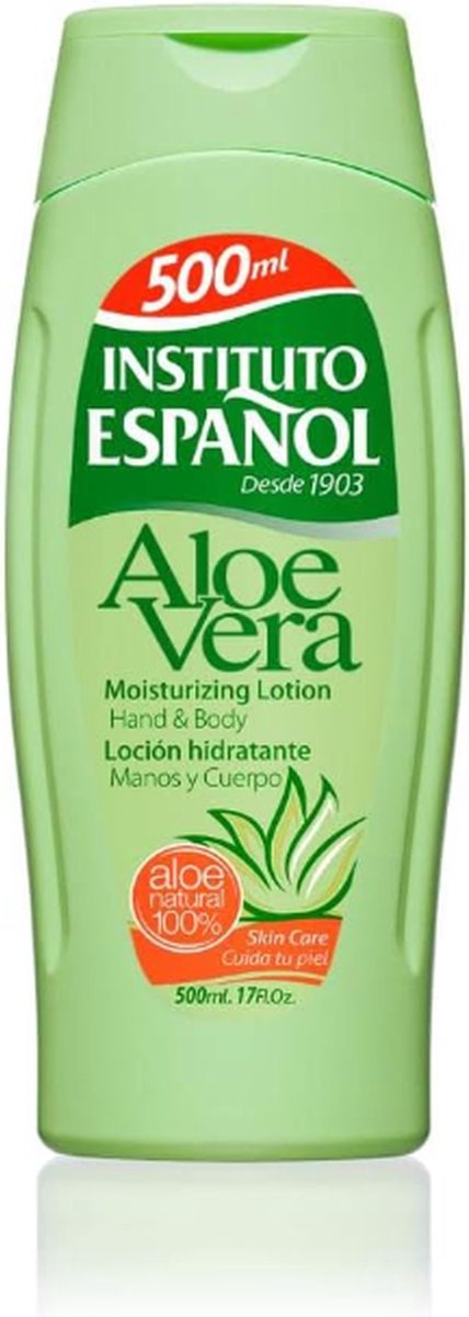 Goedkoopste Instituto Español Hydraterende Lotion met Aloë Vera - 500 ml