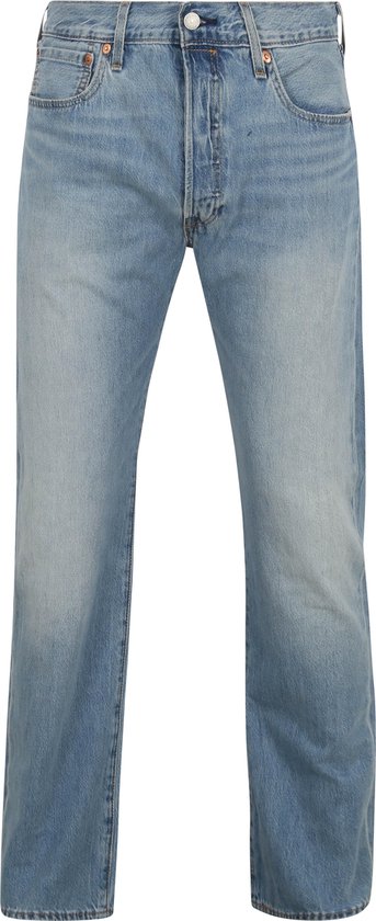 Levi's - ’s 501 Jeans Lichtblauw - Heren - Maat W 33 - L 34 - Regular-fit