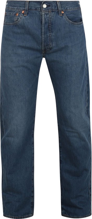 Levi's - ’s 501 Jeans Mid Blauw - Heren - W - L - Regular-fit