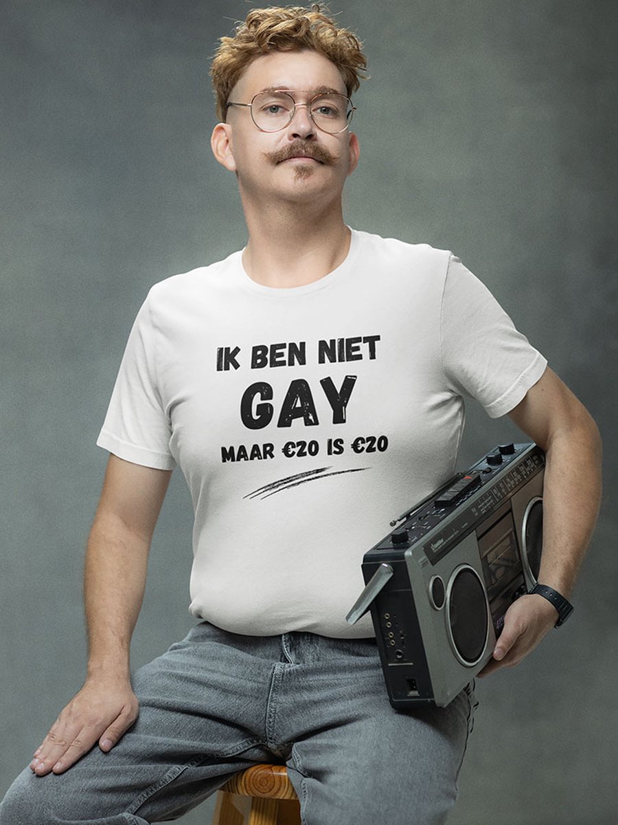 I'm Not Gay But $20 Is $20 Meme - Im Not Gay But 20 Is 20 - T-Shirt I'm Not Gay But $20 Is $20 Meme - Im Not Gay But 20 Is 20 - T-Shirt