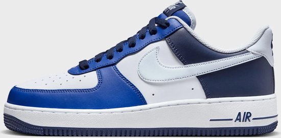 Nike Air Force 1 '07 LV8 - Baskets pour femmes - Homme - Taille 47,5 - White/ Gris / Blue