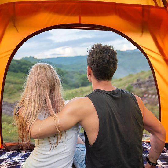 Tent voor 1-2 personen, ultralicht, waterdicht, PU3000 mm, campingtent, kleine verpakkingsgrootte, tent voor outdoor en camping — afbeelding 4