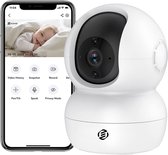 Equivera Babyfoon - Babyfoon met Camera - Baby Monitor - Baby Camera - Indoor - Multifunctioneel - Premium