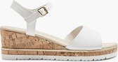 graceland Witte sandalette sleehak - Maat 36