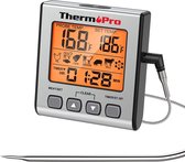 Digitale Vlees Thermometer - Nauwkeurige Snoep Thermometer voor Grillen met Timer Modus en Backlight