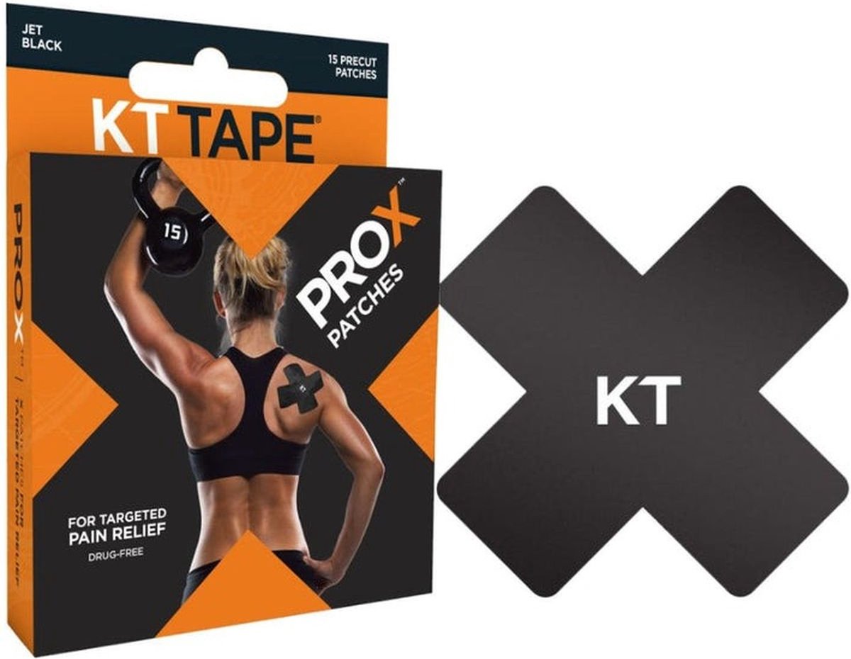 KT Tape Pro X Tape - Zwart | Maat: ONE SIZE