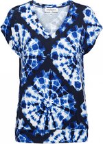 &Co Women top Lucia tie-dye - dark Navy