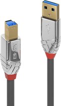 Lindy 36664 câble USB 5 m USB 3.2 Gen 1 (3.1 Gen 1) USB A USB B Gris