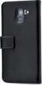 Mobilize Classic Gelly Wallet Telefoonhoesje geschikt voor Samsung Galaxy J6 (2018) Hoesje Bookcase Portemonnee - Zwart