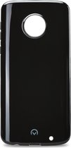 Mobilize Gelly Telefoonhoesje geschikt voor Motorola Moto G6 Plus Hoesje Flexibel TPU Backcover - Zwart