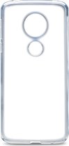 Mobilize Gelly Doorzichtig Telefoonhoesje geschikt voor Motorola Moto E5 Hoesje Flexibel TPU Backcover - Transparant