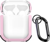 Mobigear Hoesje geschikt voor Apple AirPods 2 Hardcase Hoesje | Mobigear Shockproof - Roze