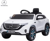 Mercedes EQC400 Elektrische Kinderauto - 1 tot 6 jaar - 12 Volt - Wit