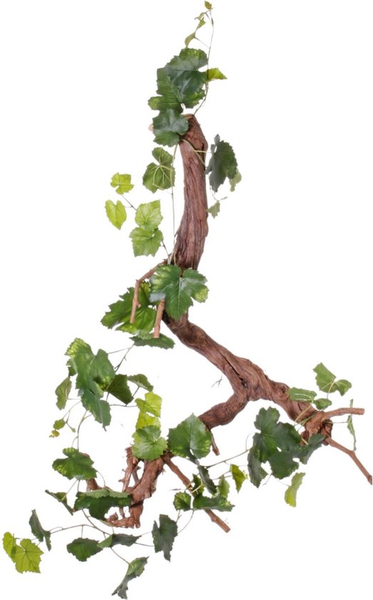 Druivenslinger lichtgroen - druivenplant - Vitis vinifera - Kunstplant - 186 cm - Zonder hout