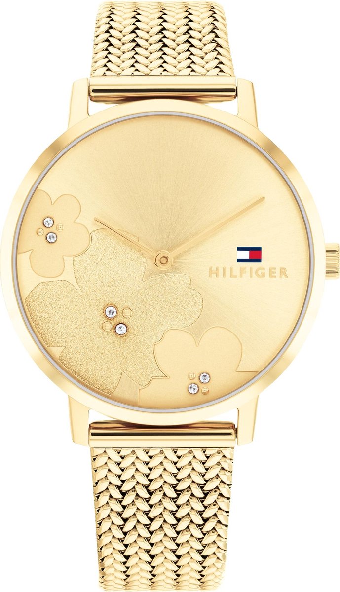 Tommy Hilfiger Tea 1782606 Horloge - Staal - Goudkleurig - Ø 35 mm