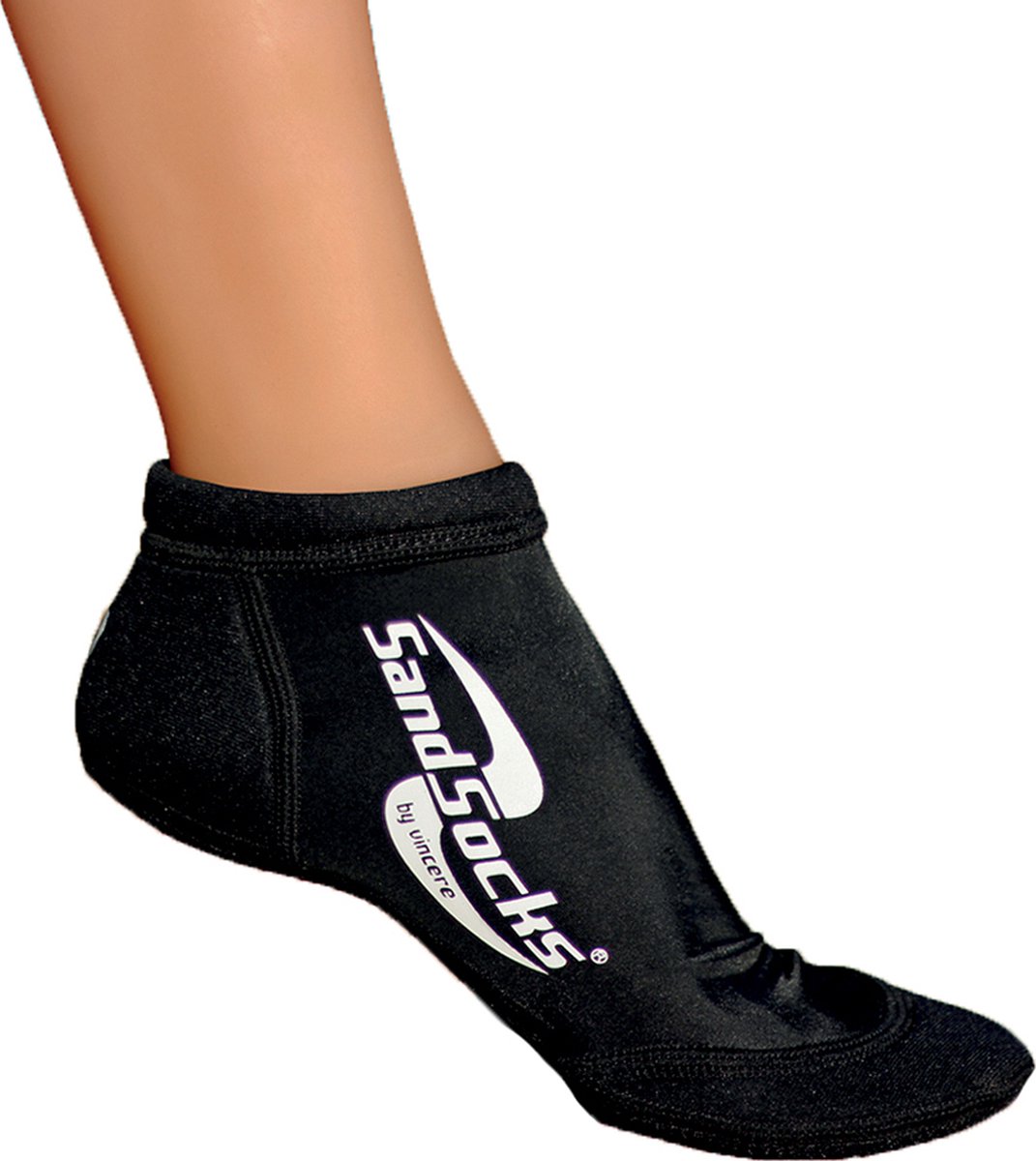 SPRITES LOW TOP SAND SOCKS zwart M
