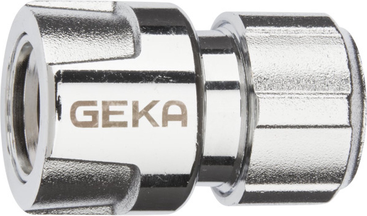 Geka Ideal slangstuk + spanmoer 3/4" 16-19mm