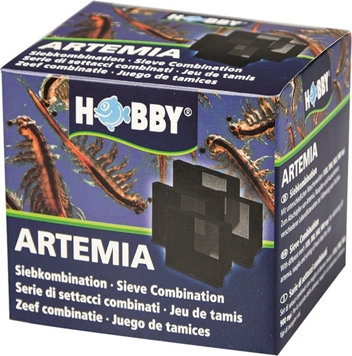 Artemia zeef combinatie