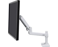 Monitor arm in zwart - ERGOTRON LX Monitorarm wit - 1 monitor Ergotron LX Monitor Arm - zwart Witte monitorarm - 1 monitor