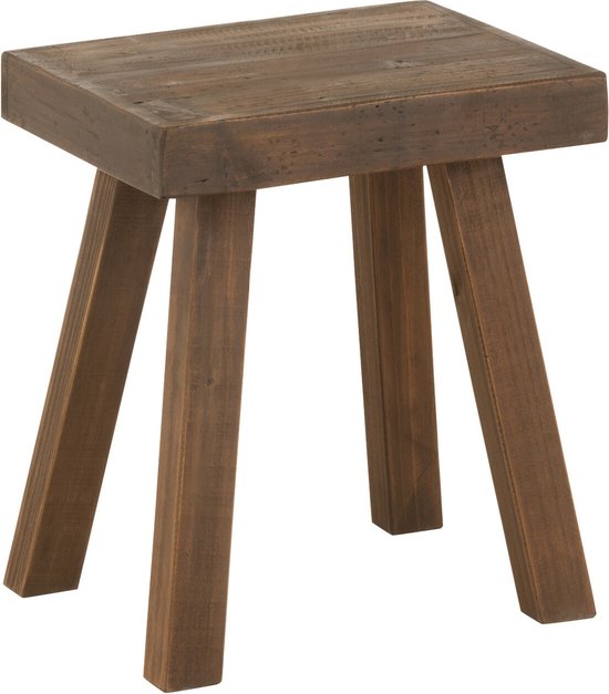 J-Line Kruk Basic Hout Bruin