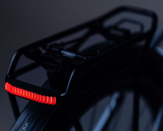 Acid E-bike Carrier Pro-e Hpa Bes3 - Achterlicht - 100 x 18 x 16 mm - Fiets - Universeel - Sensor gestuurd Remlicht - Elektrische Fiets - Verwisselbare Montageplaat - Zwart — afbeelding 4