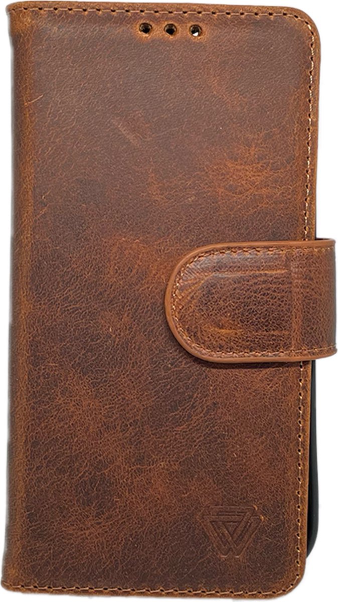 Wachikopa Multi Wallet Bookcase iPhone 13 Pro Max dark brown