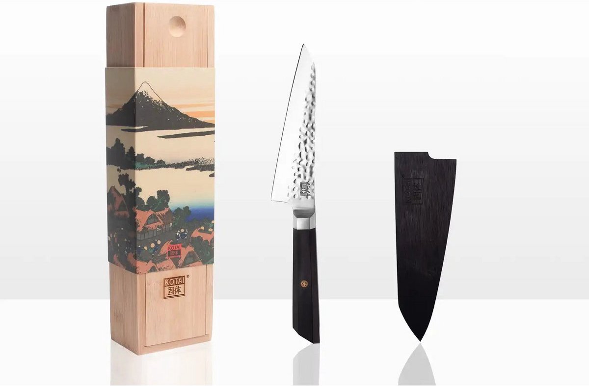 Kotai Bunka Groentemes - Schilmes lemmet van 135 mm - Japanse Messen