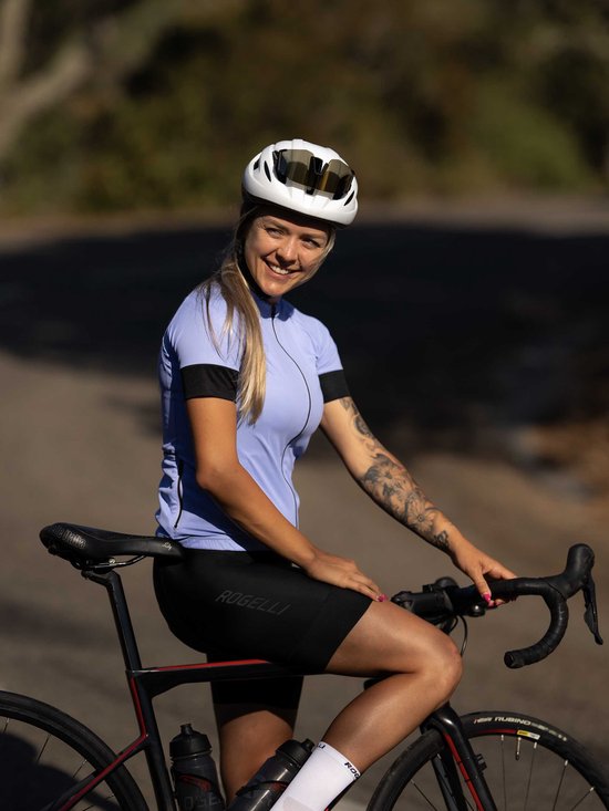 Rogelli Modesta Fietsshirt Dames - Korte Mouwen - Wielershirt - Lavendel - Maat M van Merkloos — afbeelding 4