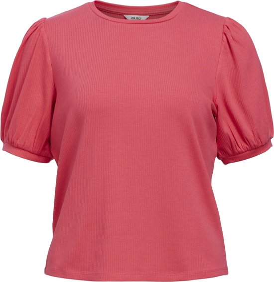 Object T-shirt Objjamie S/s Top Noos 23034454 Paradise Pink Dames Maat - L