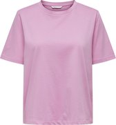 Only T-shirt Onlonly S/s Tee Jrs Noos 15270390 Begonia Pink Dames Maat - M