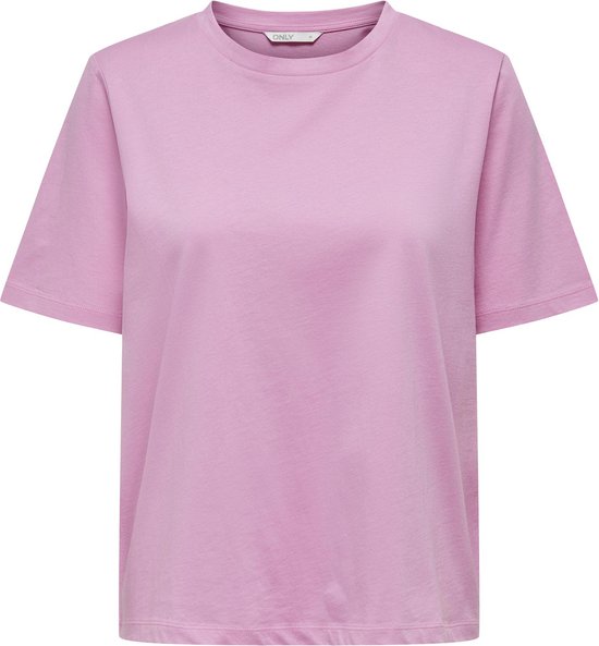 Only T-shirt Onlonly S/s Tee Jrs Noos 15270390 Begonia Pink Dames Maat - M