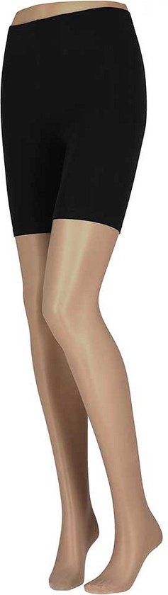 Korte dames legging - Katoen - Zwart - L/XL - Korte legging - Korte legging katoen dames - Broekje voor onder jurk - Lange onderbroek dames
