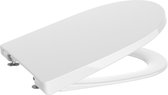 Roca Ona softclose wc bril compact met deksel, wit
