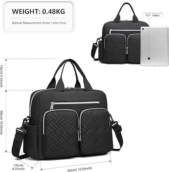 Kono Luiertas voor baby's, waterdicht, grote capaciteit, met thermotassen en meerdere vakken, moederschapstas en luiers, uniseks, voor mama en papa, ideaal voor reizen, ziekenhuis en wandeling, groot