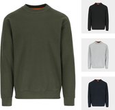 Vidar sweater - trui - trui lange mouwen - Herock - Dark Kaki - 3XL