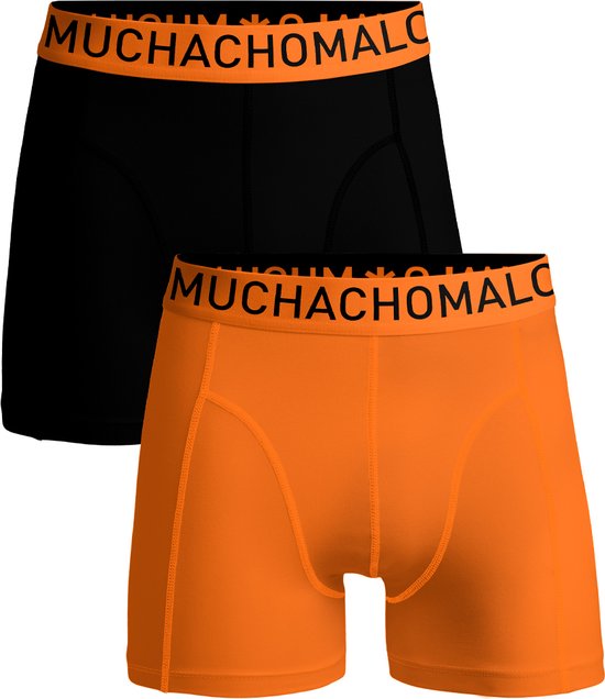 Muchachomalo Heren Boxershorts – 2 Pack - Maat S - 95% Katoen - Mannen Onderbroek