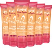 L’Oréal Paris Elvive Dream Lengths Blowdry Cream - Lang, Beschadigd Haar - 6 x 150ml