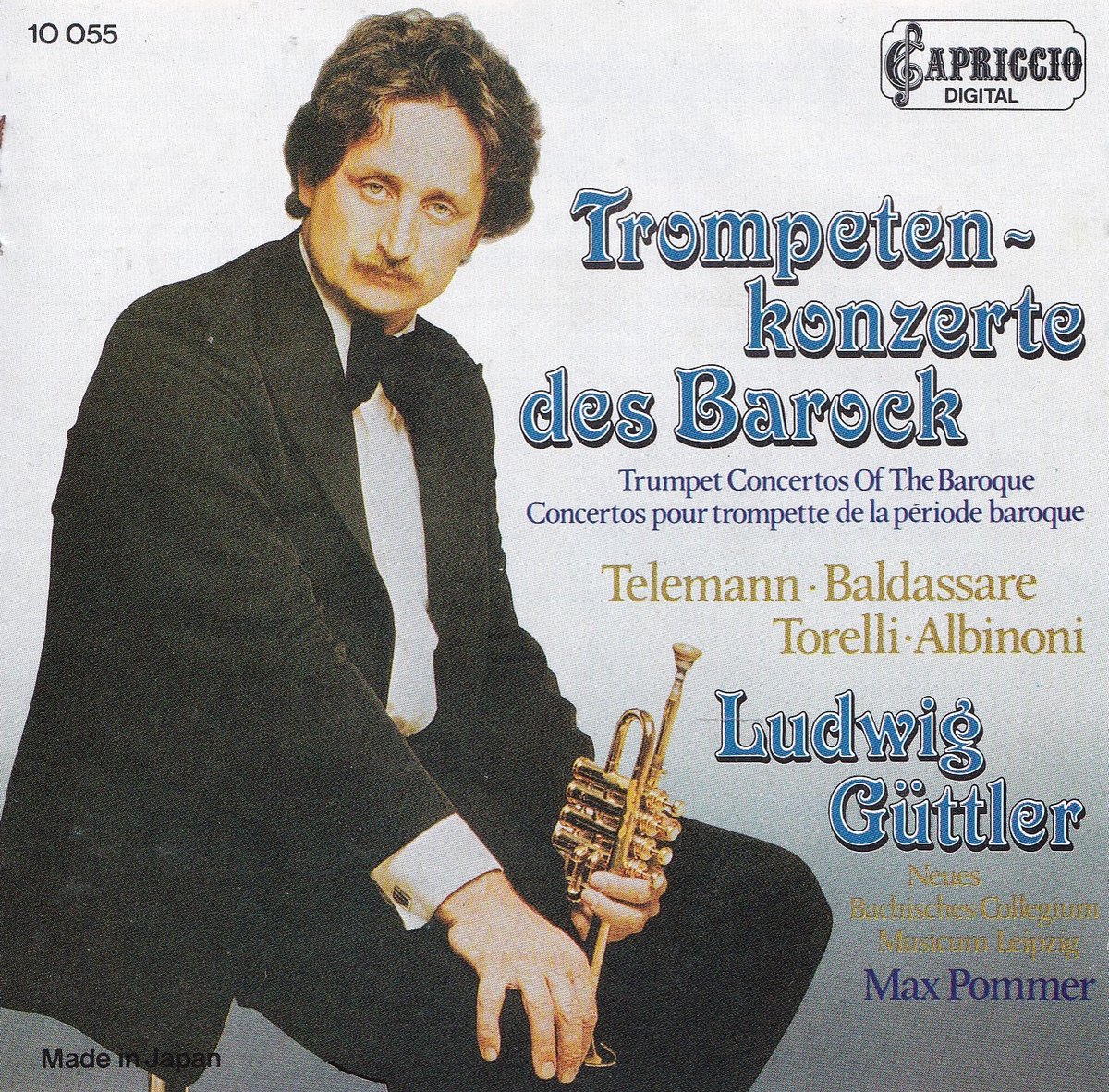 Trompetenkonzerte des Barock - Diverse componisten - Ludwig Güttler (trompet), Neues Bachisches Collegium Musicum Leipzig o.l.v. Max Pommer, Kammerorchester Berlin o.l.v. Hartmut Haenchen