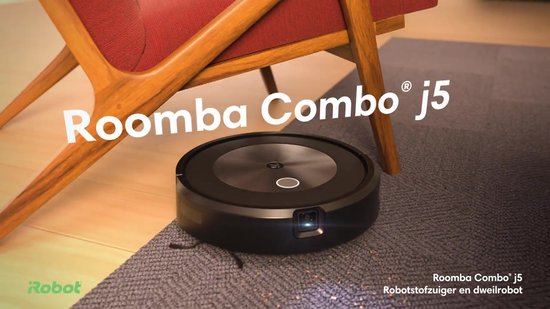 iRobot Roomba Combo j5 Robotstofzuiger met Dweilfunctie
