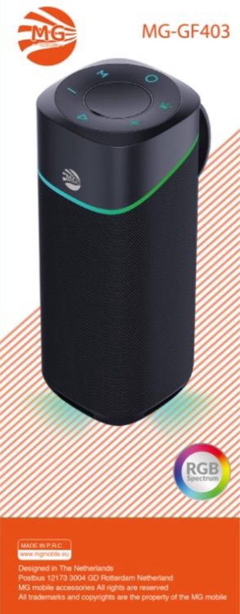 MG-GF403 - Draadloze Speaker zwart van Muse — afbeelding 3