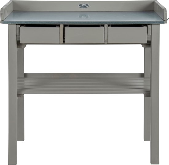 Esschert Design tuinwerktafel grijs CF29G - Esschert Design