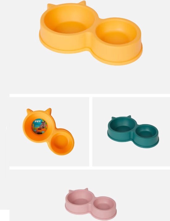 Gamelle pour chat - Couleurs Assorti