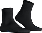 FALKE Run Rib semelle anatomique en peluche chaussettes en fil fonctionnel en coton durable unisexe noir - Taille 42-43