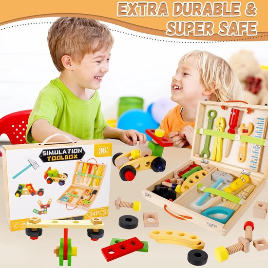 Karton Gereedschap Voor Kinderen,Kinderen Karton Bouw Gereedschap Set
