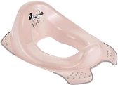 Anatomically Shaped Children's Toilet Seat with Anti-Slip Function, Nordic Pink