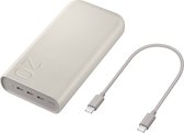 Samsung Powerbank Fast Charge 45W - 3x USB-C - 20000mAh - Beige
